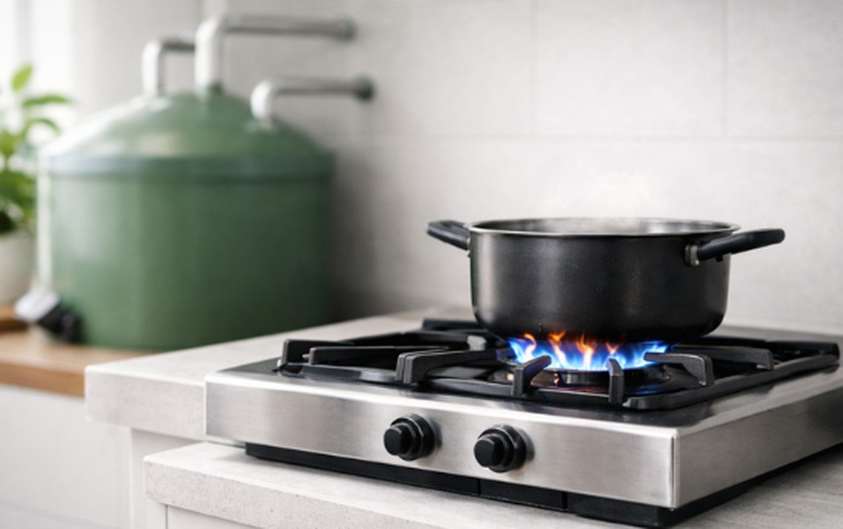 Solution de cuisson au biogaz